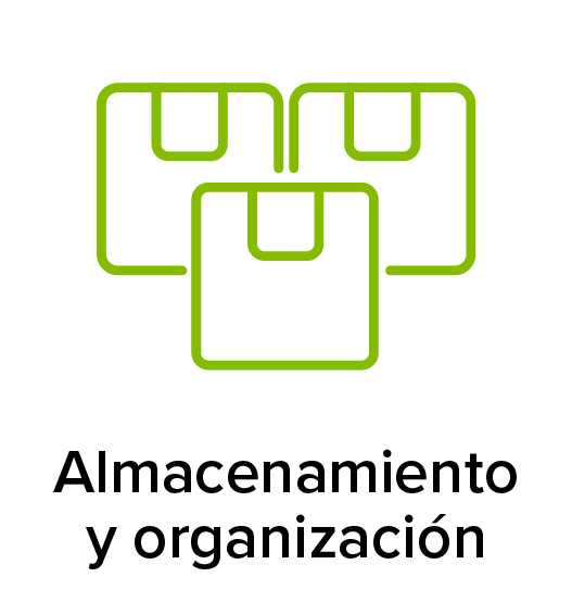 Almacenamiento y organización