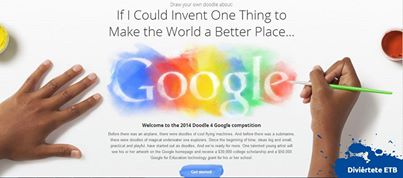 Ahora podrás crear el próximo Doodle de Google y ganarte una beca universitaria en el proceso http://tmblr.co/Zkinkq17CeN9Z