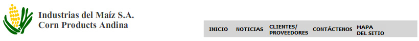 INDUSTRIAS DEL MAIZ
